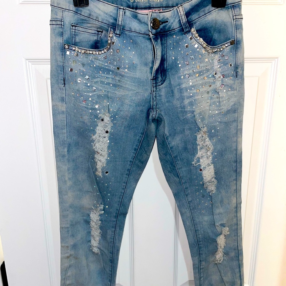 Bedazzled jeans